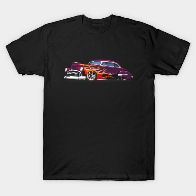 Buick Roadmaster Lowrider T-Shirt by Turbo29